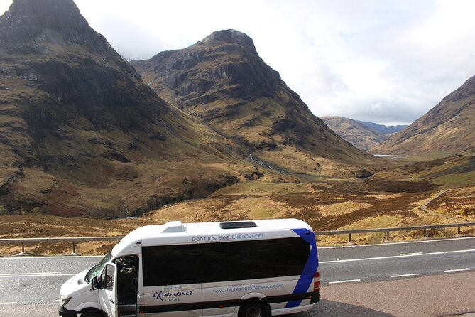 1-day Small Group Loch Ness Discovery Tour from Glasgow - Glencoe: powerful scenery in only 20 minutes