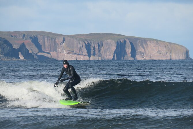 2 hour private surf lesson! (Up to 2 people) - Meeting at Dunnet Bay Caravan and Motorhome Club Campsite