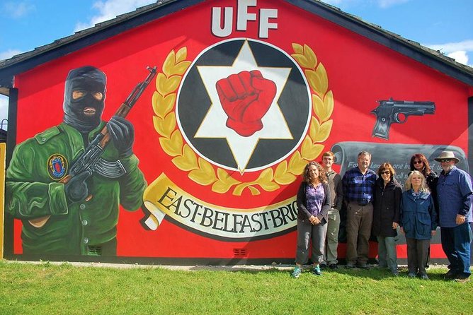 2 hours Belfast Original Drivers The Troubles Black Taxi Tour - The Peace Walls: Belfast’s most difficult photo stop