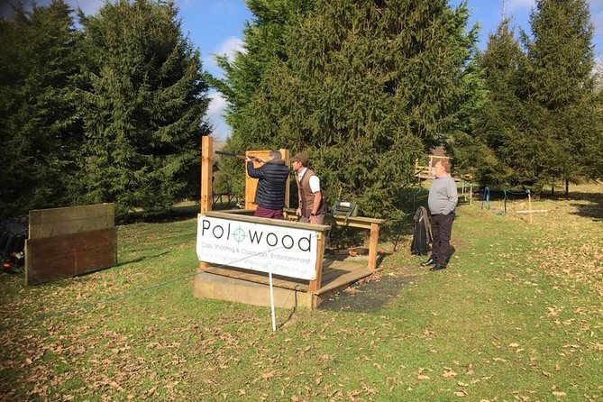 25 Shot Clay Shooting Experience - The safety demonstration comes first