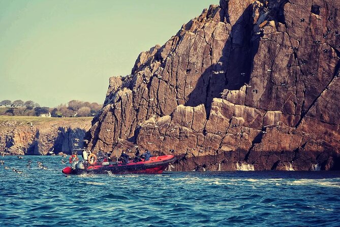 90 Minute Coastal Explorer in Torquay - Meadfoot and London Bridge: limestone close to shore