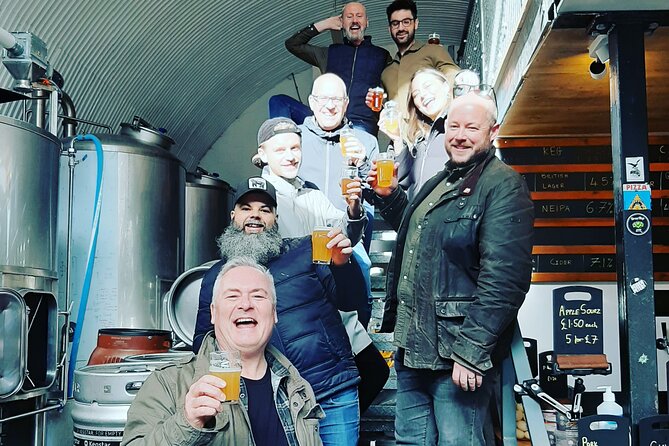 A craft beer tasting tour of the Bermondsey Beer Mile - Mash Paddle Brewery: learning through comparison