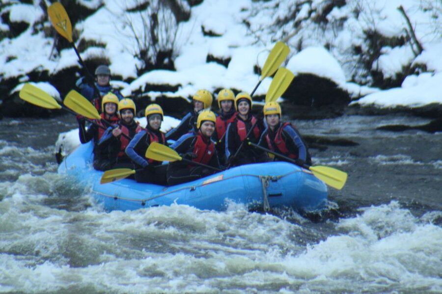 Aberfeldy: Rafting on the River Tay - The equipment is useful, but fit matters
