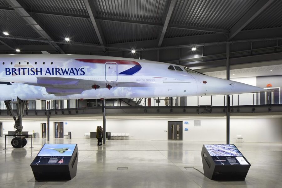Aerospace Bristol Entrance Ticket - The projection show on Concorde