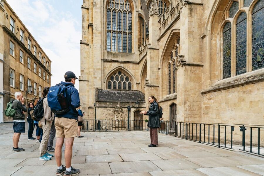 Bath: City Walking Tour with Optional Roman Baths Entry - The Roman Baths and the hot springs