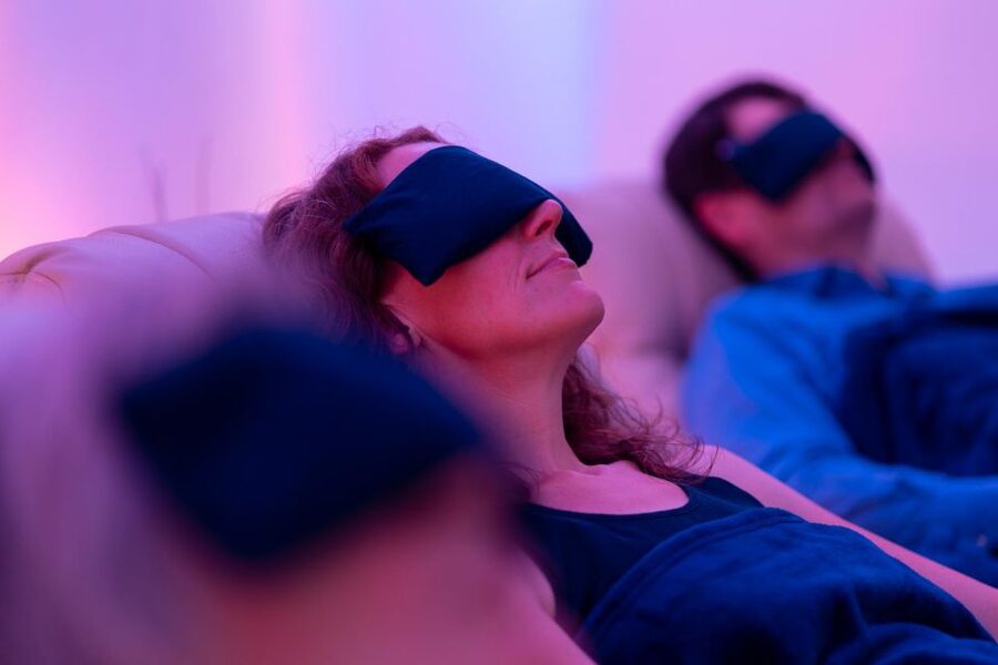 Bath: Guided Relaxation and Sound Bath - What happens during the 30 to 60 minute session