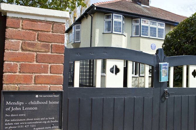 Beatles Ticket To Ride Half Day Tour Small Groups - John Lennon’s home on Menlove Avenue