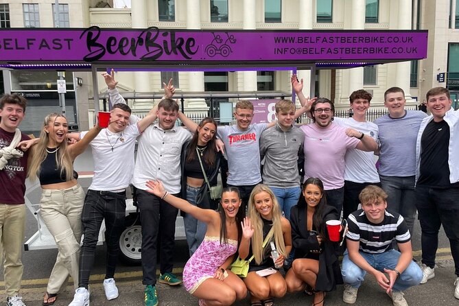 Belfast Beer Bike tours - The ride requires moderate fitness