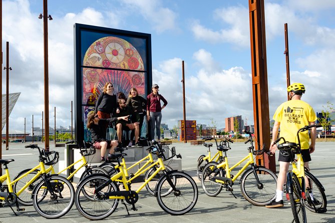 Belfast Bike Tours - Crossing into the Cathedral Quarter