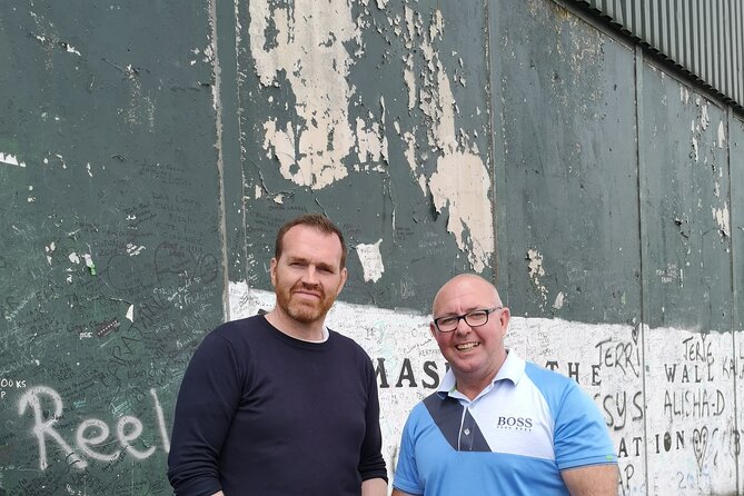 Belfast black taxi tours - Shankill Road and the hardest material