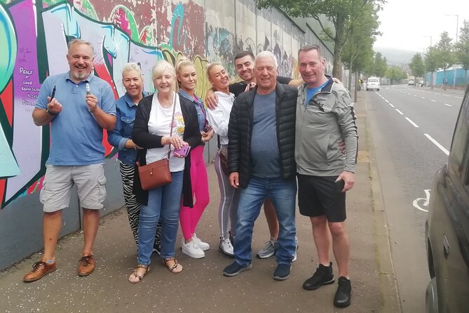 Belfast's Political Mural Taxi Tour - Bobby Sands mural and the opening story