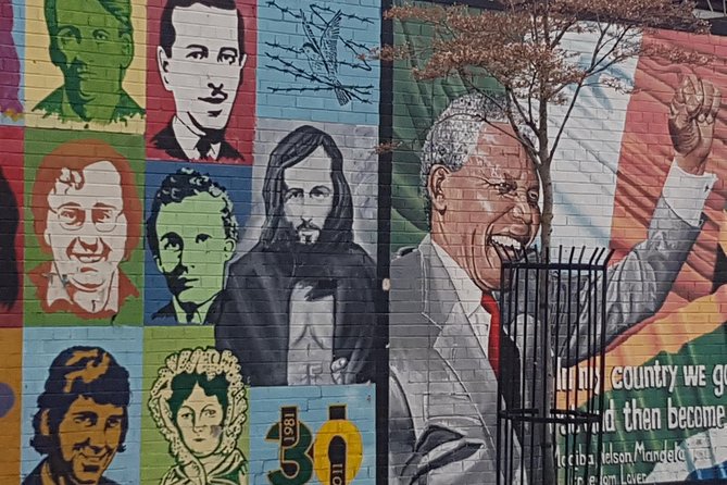 Belfast Troubles Murals Street Art and Peace Wall Walking Tour - The Peace Wall, seen on foot