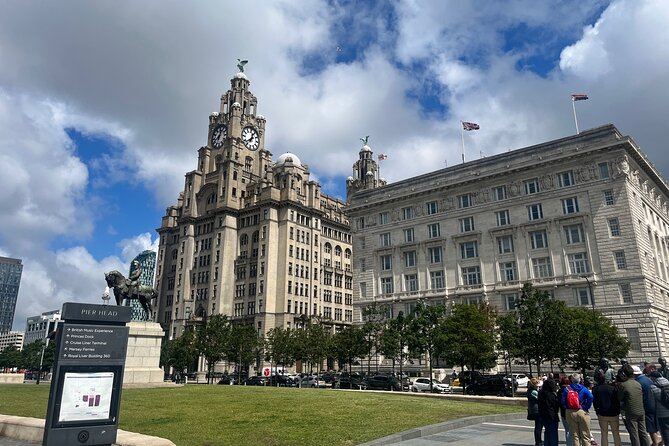 Best Of Liverpool Heritage, History & Culture Guided Walking Tour - Meeting the Beatles at the waterfront statue