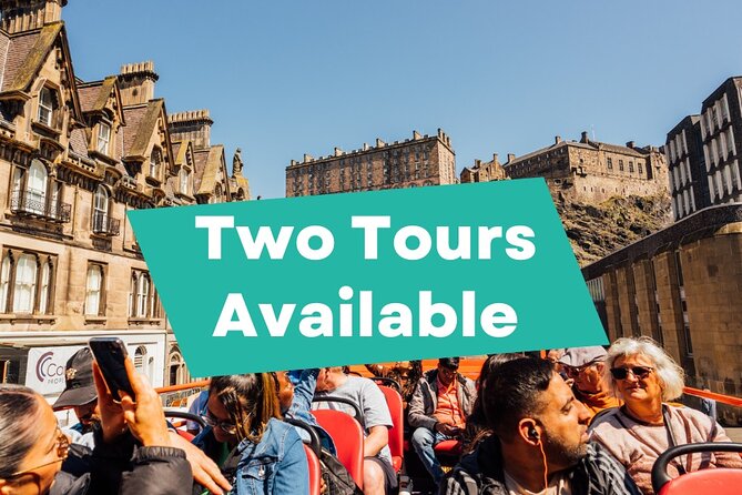 Big Bus Edinburgh Hop-On Hop-Off City and Britannia Bus Tour - City Tour stops from Saint Andrew Square to Grassmarket