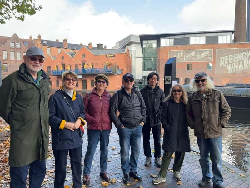 Birmingham: Guided City Center Walking Tour (10:30am & 2pm) - Broad Street, canals, and the industrial boom