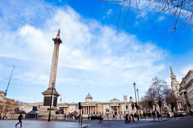 Black Taxi Tour of London: Classic Sightseeing Bespoke & Fun - Trafalgar Square and the public heart of London