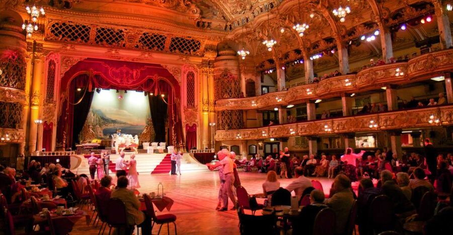Blackpool: Blackpool Ballroom Entrance Ticket - Entering a ballroom from 1894