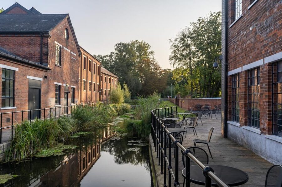 Bombay Sapphire Gin Distillery Tour - Ten botanicals inside the Glasshouses