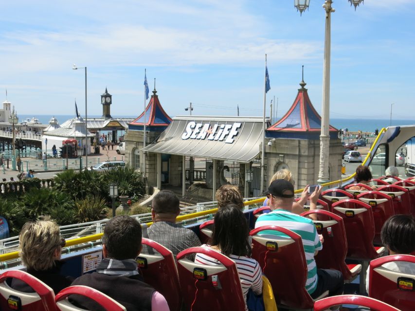 Brighton: City Sightseeing Hop-On Hop-Off Bus Tour - Stops 6, 7, and 8: Brighton Station, Clock Tower, and the Royal Pavilion