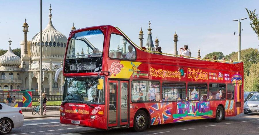 Brighton: City Sightseeing Hop-On Hop-Off Bus Tour - Stop 1: Brighton Palace Pier and the central seafront