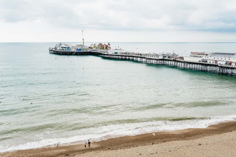 Brighton: Zip Wire Experience Ticket - Flying above Brighton beach