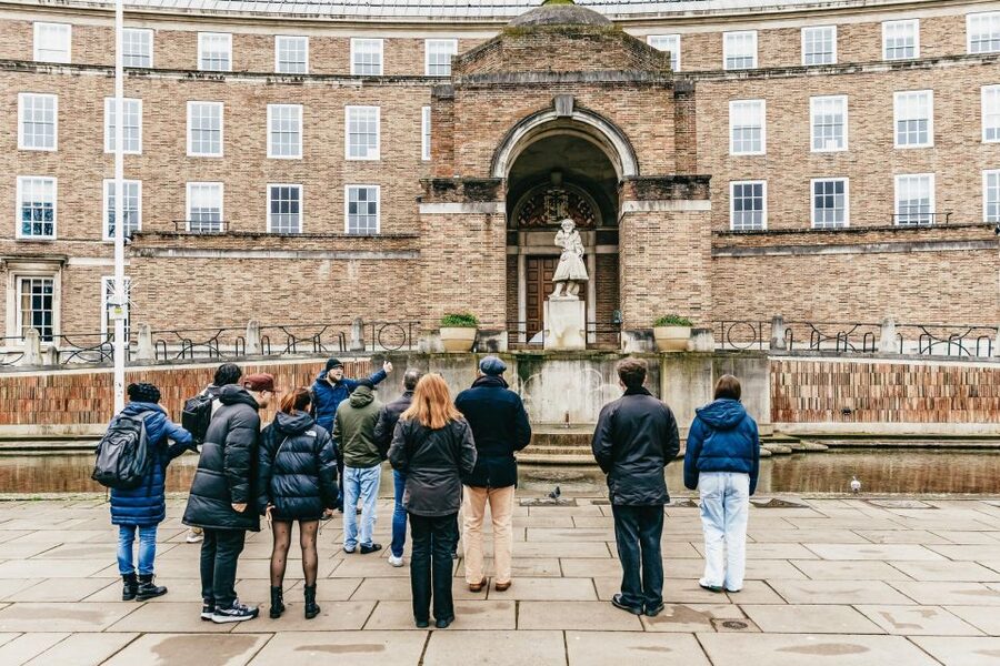 Bristol: Blackbeard to Banksy Guided Walking Tour - Castle Park and Bristol’s Norman stronghold