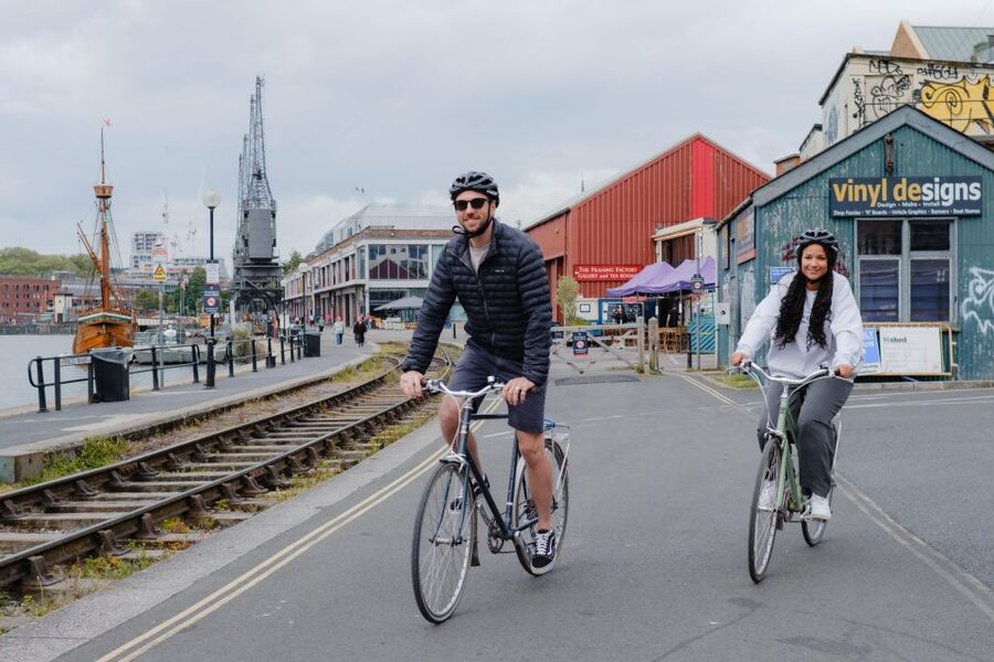 Bristol: The Best Of Bristol, Guided Bike Tour - Well Hung Lover and the ride back