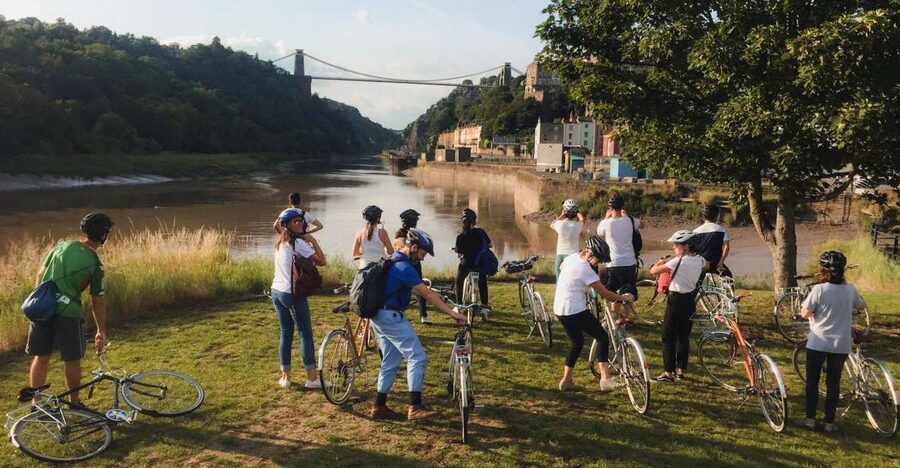 Bristol: The Best Of Bristol, Guided Bike Tour - St. Nick’s Market and the food scene