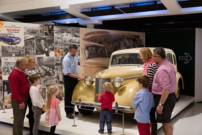 British Motor Museum Entry Ticket in Gaydon - Staff add life to a self-guided visit