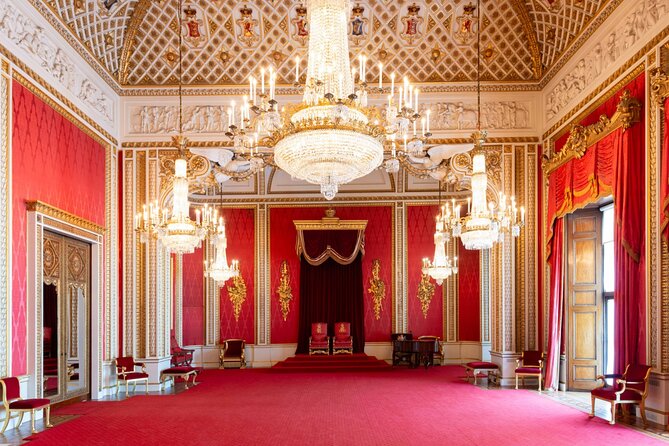Buckingham Palace: Official State Rooms Entry Ticket - The State Rooms: a royal working setting