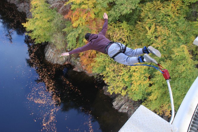 Bungee jump from 40 meters in the stunning valley of Killiecrankie, Scotland - Why the Killiecrankie setting makes a difference