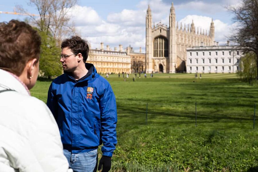 Cambridge: Alumni-Led Walking & Punting Tour w/Kings College - College courtyards, famous names, and student life