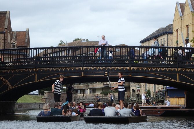 Cambridge University Colleges Guided Punting Tour - Gothic college architecture from the River Cam