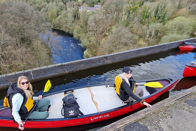Canoe Trip Over the Pontcysyllte Aqueduct - Weather, clothing, and comfort