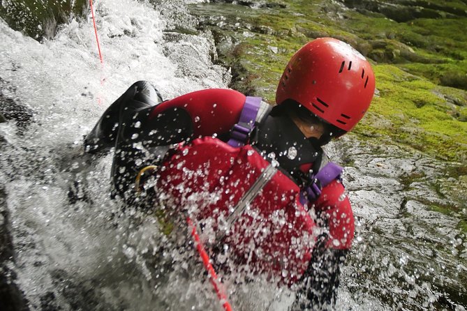 Canyoning in Snowdonia - Waterfalls, abseils, and jumps