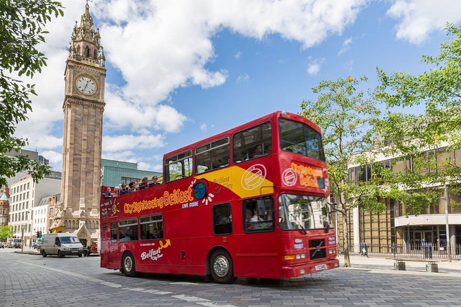 City Sightseeing Belfast Hop-On Hop-Off Bus Tour - St George’s Market and the city center stops