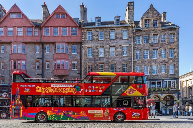 City Sightseeing Edinburgh Hop-On Hop-Off Bus Tour + Kids Go Free - The Mound, the Royal Mile, and the heart of Edinburgh