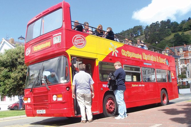 City Sightseeing Llandudno Hop-On Hop-Off Bus Tour - The blue route climbs Great Orme