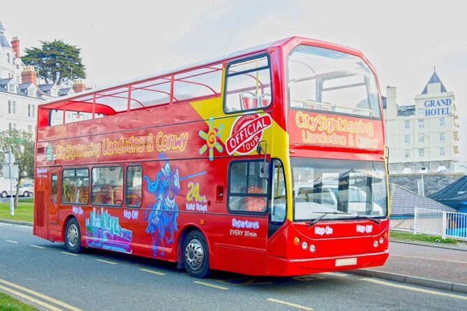 City Sightseeing Llandudno Hop-On Hop-Off Bus Tour - The open-top experience is best in good weather