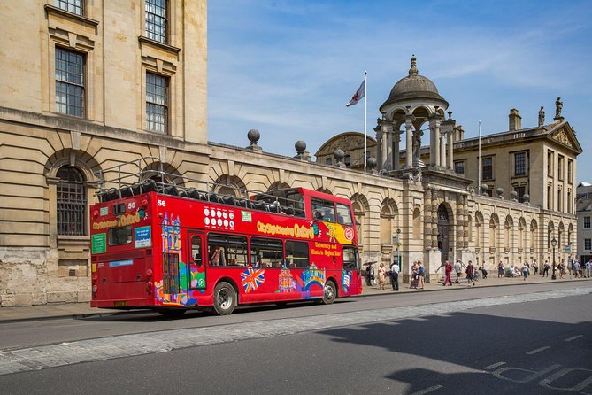 City Sightseeing Oxford Hop-On Hop-Off Bus Tour - Stops 1 to 6: station, castle, and central shopping