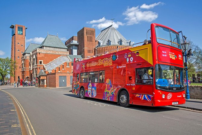 City Sightseeing Stratford-upon-Avon Hop-On Hop-Off Bus Tour - Stops 2 and 3: the river, theatre, church, and Shakespeare’s grave