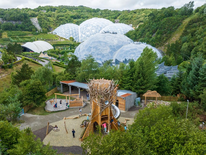 Cornwall: Eden Project Entry Ticket - Entering the biomes and finding your route