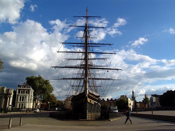'Cutty Sark' Entrance Ticket - Going below the raised hull