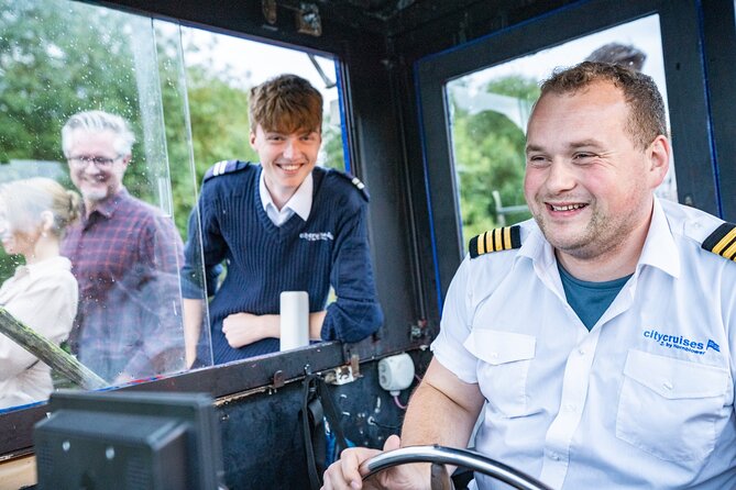 Daytime Sightseeing Boat Cruise in York - Open deck, indoor seats, and onboard drinks