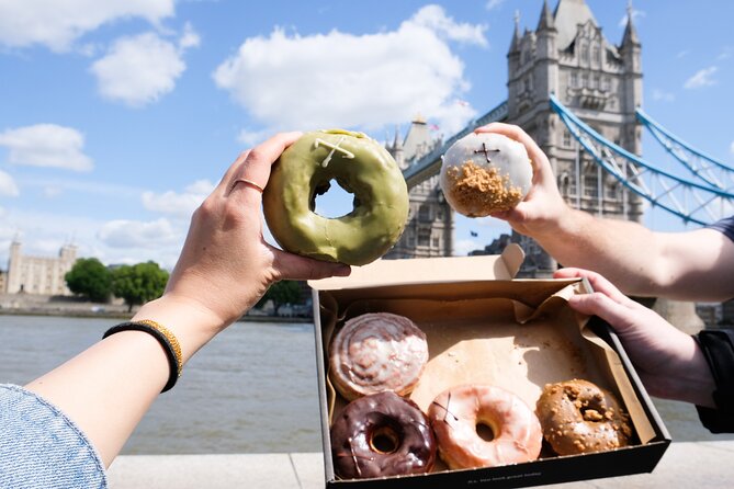 Delicious Doughnuts & Tea: Small-Group Borough Market Experience - Crosstown and the Tower Bridge Finish