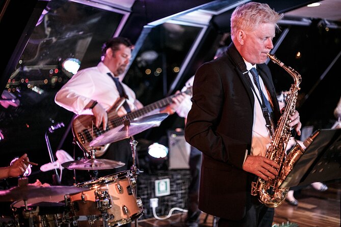 Dinner and Jazz Cruise on the River Thames - The Shard and HMS Belfast