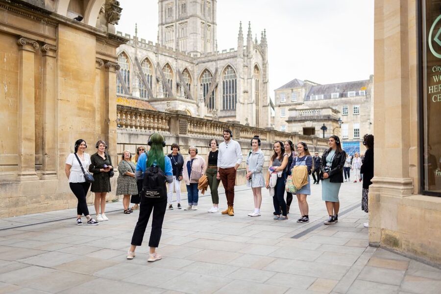 Discover Bath and Bridgerton with Music - Bath’s colonnades and the craft of filming