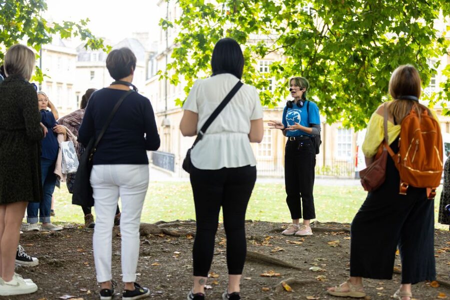 Discover Bath and Bridgerton with Music - Pulteney Bridge and the walk beside the water