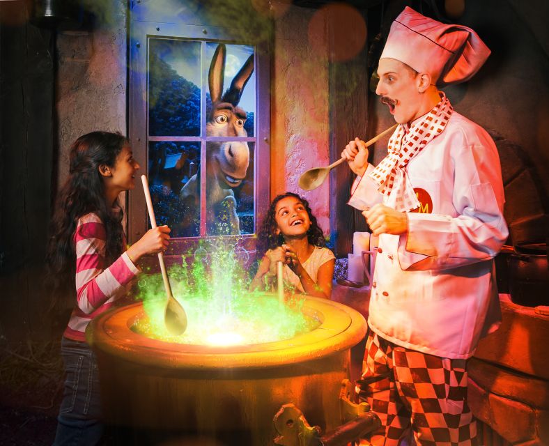 DreamWorks Shrek's Adventure and London Eye: Combo Ticket - The magical 4D bus ride