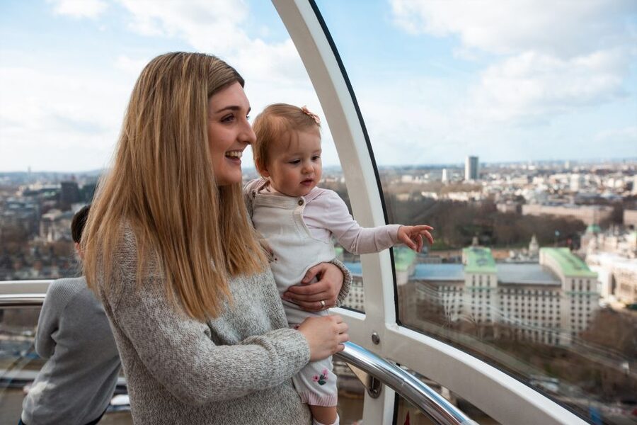 DreamWorks Shrek's Adventure and London Eye: Combo Ticket - Rising 135 meters on the London Eye